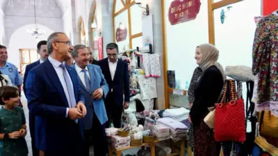 Darende Belediye Başkanı Alican Bozkurt, Malatya Valisi Seddar Yavuz ve