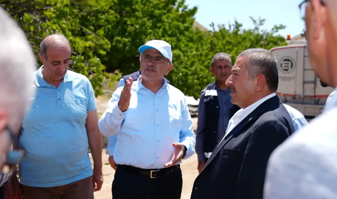 Malatya Büyükşehir Belediye Başkanı Sami Er ile Darende Belediye Başkanı