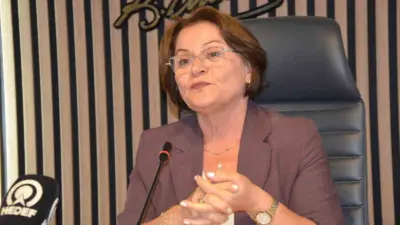 Didim Belediye Başkanı Hatice Gençay, belediye meclis salonunda düzenlediği basın