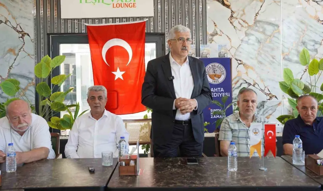 Adıyaman Kahta Belediye Başkanı Mehmet Can Hallaç, belediyenin son üç