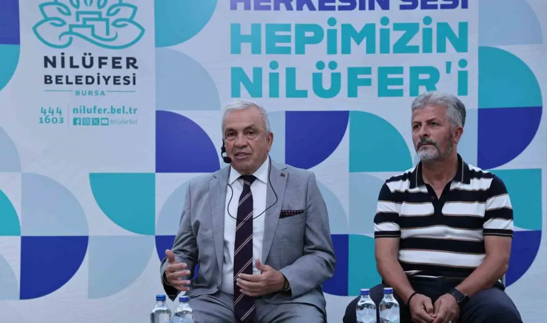Herkesin kendisini iyi hissettiği, herkesin Nilüfer’ini inşa etmek için çalıştıklarını