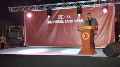 Akçadağ Belediye Başkanı Hasan Ulutaş, 15 Temmuz Demokrasi ve Milli