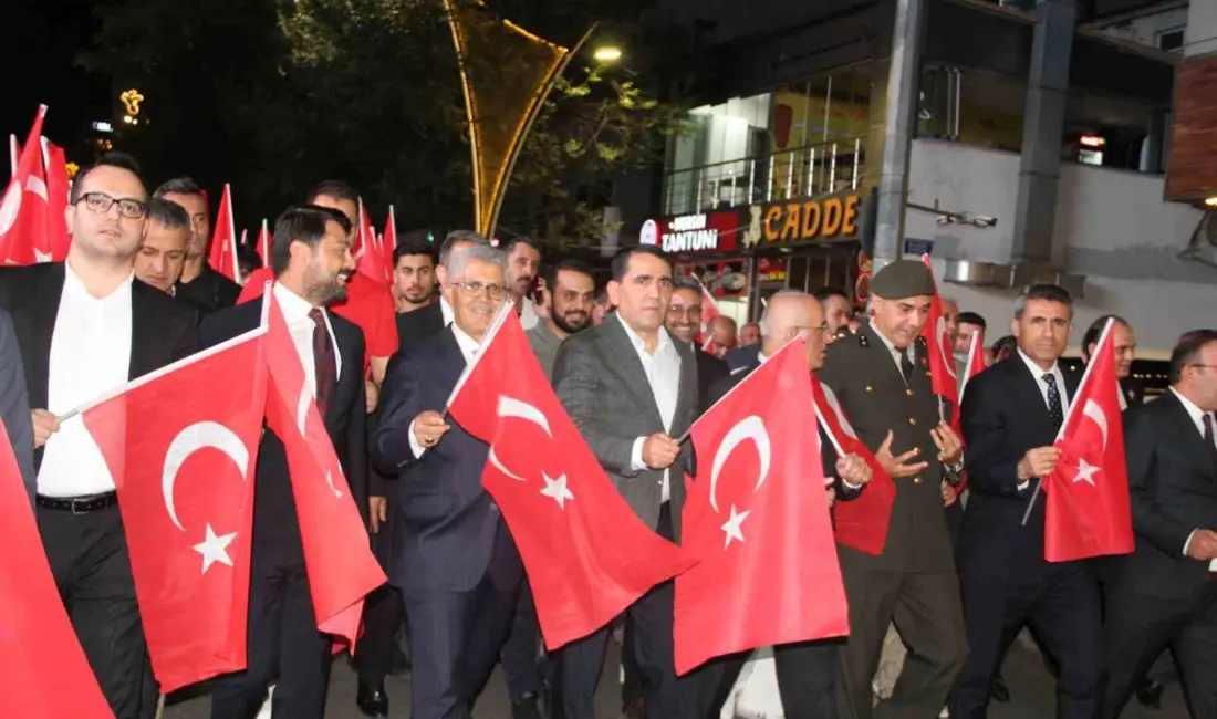 Bingöl’de 15 Temmuz Demokrasi ve Milli Birlik Günü’nün 10. yıl