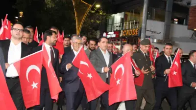 Bingöl’de 15 Temmuz Demokrasi ve Milli Birlik Günü’nün 10. yıl