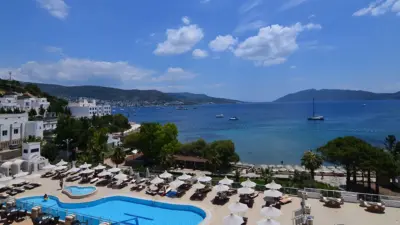 Muğla’nın Bodrum ilçesinin gözde turizm noktalarından Bardakçı Koyu’nda faaliyet gösteren