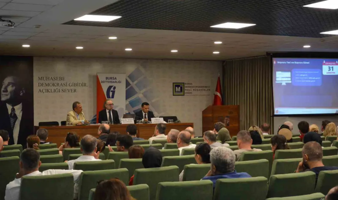 Bursa Serbest Muhasebeci Mali Müşavirler Odasının ev sahipliğinde düzenlenen “Vergi