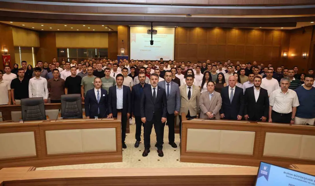 Bursa Büyükşehir Belediyesi Başkan Vekili Şahin Biba’nın katılımıyla Belediye Meclis