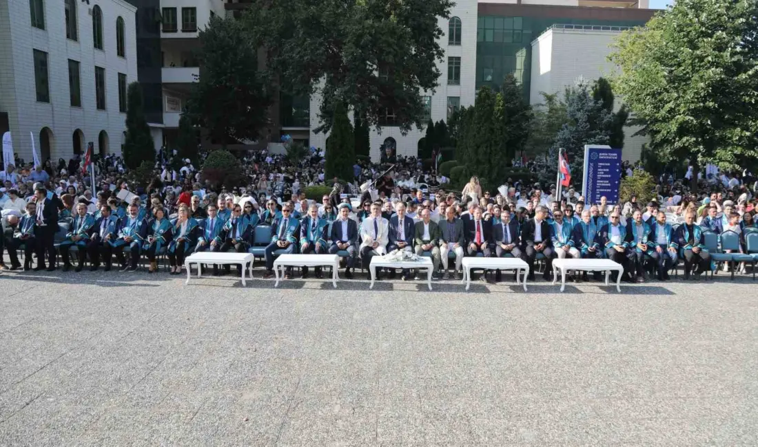 Bursa Teknik Üniversitesi (BTÜ) 2025-2026 Akademik Yılı Mezuniyet Töreni gerçekleşti.