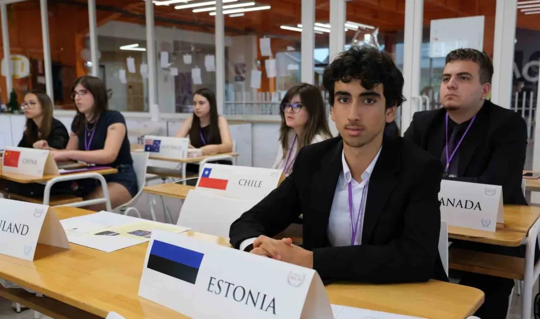 Şahinkaya Model United Nations (MUN) 2026 Konferansı, Bursa’nın farklı okullarından