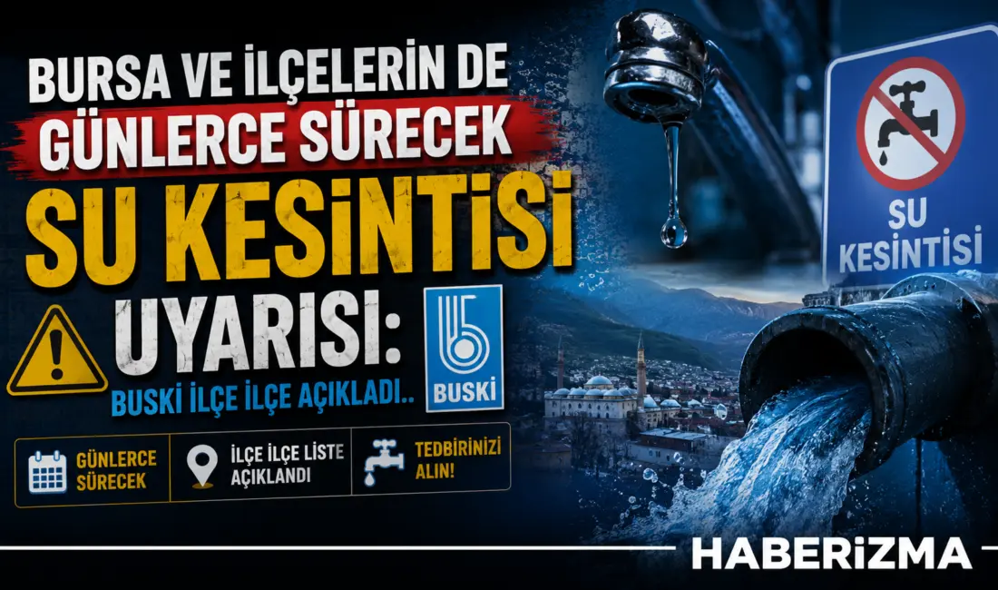 BURSA (İHA) – Bursa Büyükşehir Belediyesi BUSKİ Genel Müdürlüğü, kent
