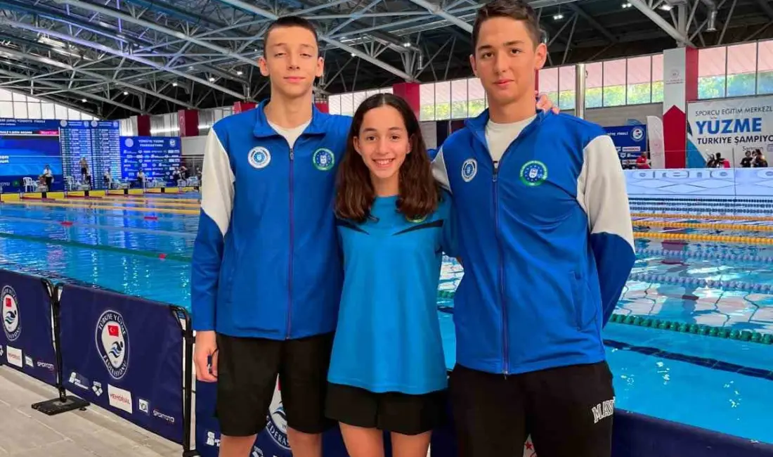 Bursa Büyükşehir Belediyespor Kulübü sporcuları, Samsun’da düzenlenen Sporcu Eğitim Merkezleri