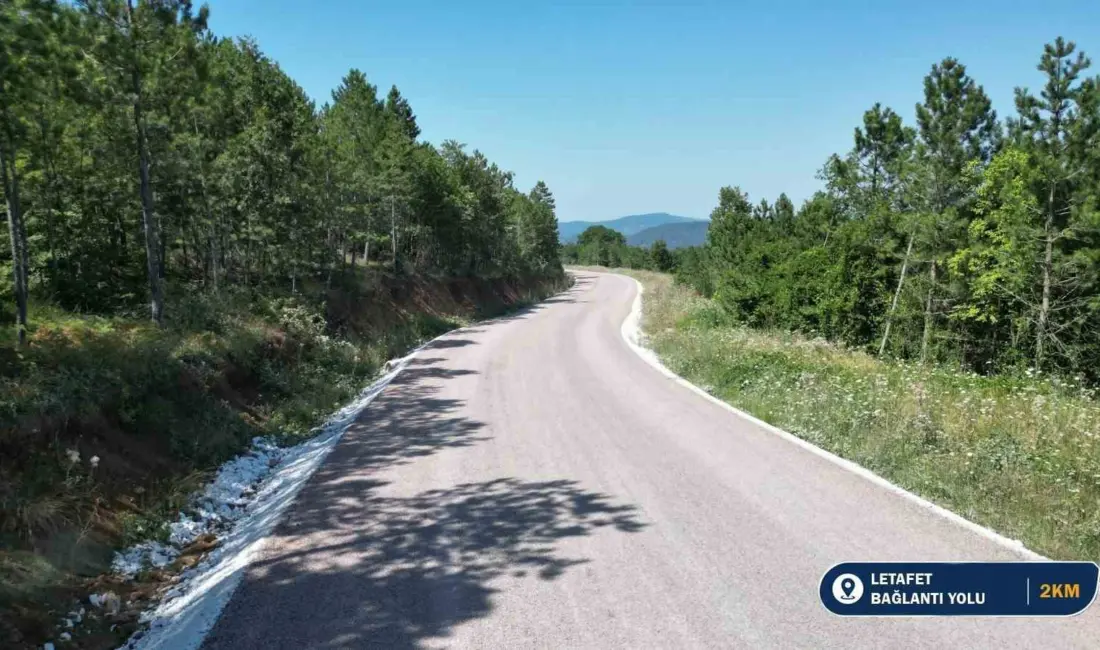 Bursa Büyükşehir Belediyesi, kırsal mahallelerde ulaşım ağını güçlendirecek yatırımlar çerçevesinde