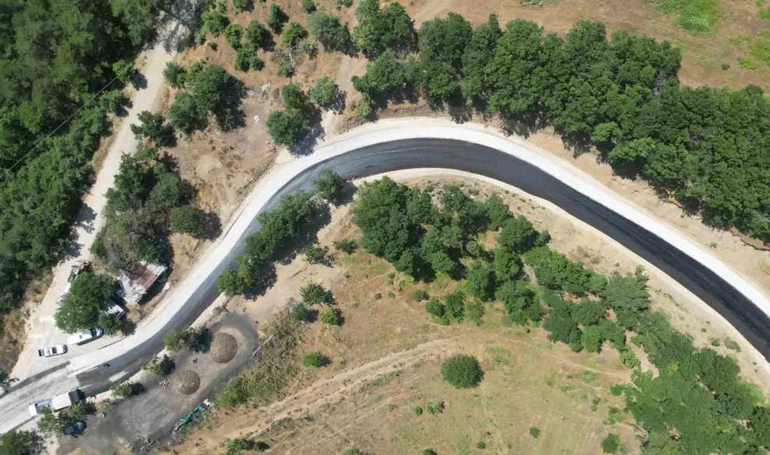 Bursa Büyükşehir Belediyesi, kırsalda ulaşımı daha güvenli, konforlu ve kesintisiz