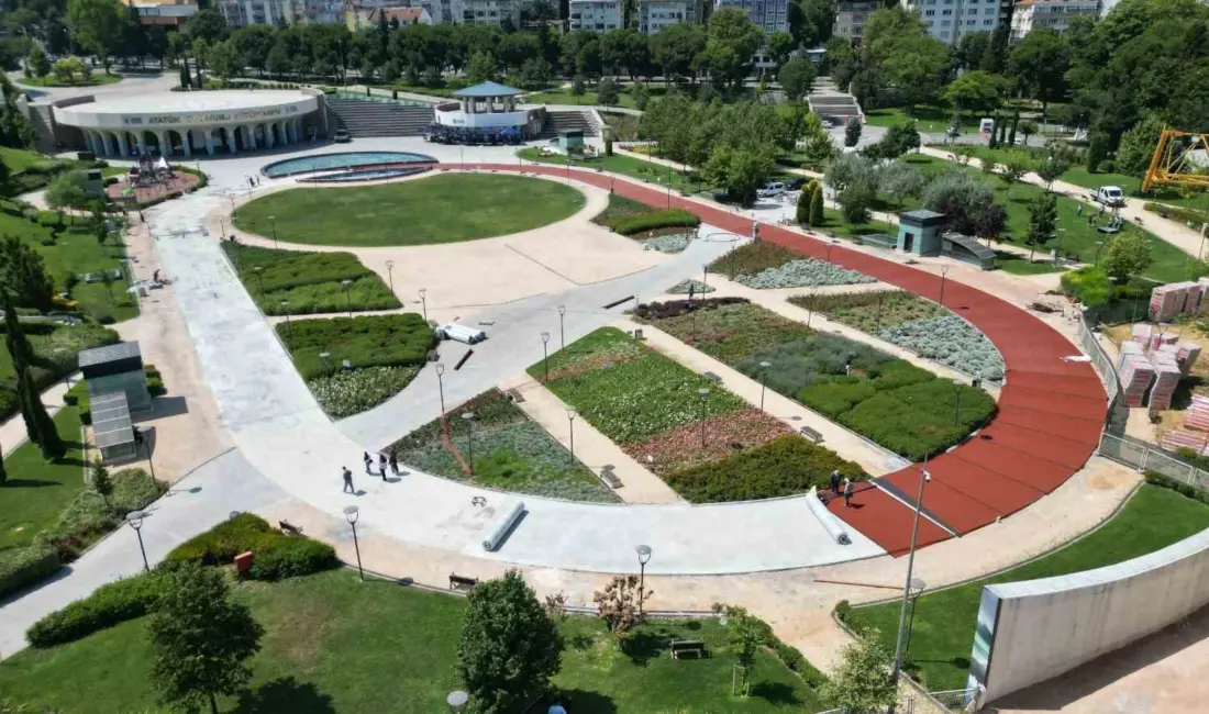 Bursa Büyükşehir Belediyesi, Millet Bahçesi’nde bakım ve onarım ihtiyacı bulunan