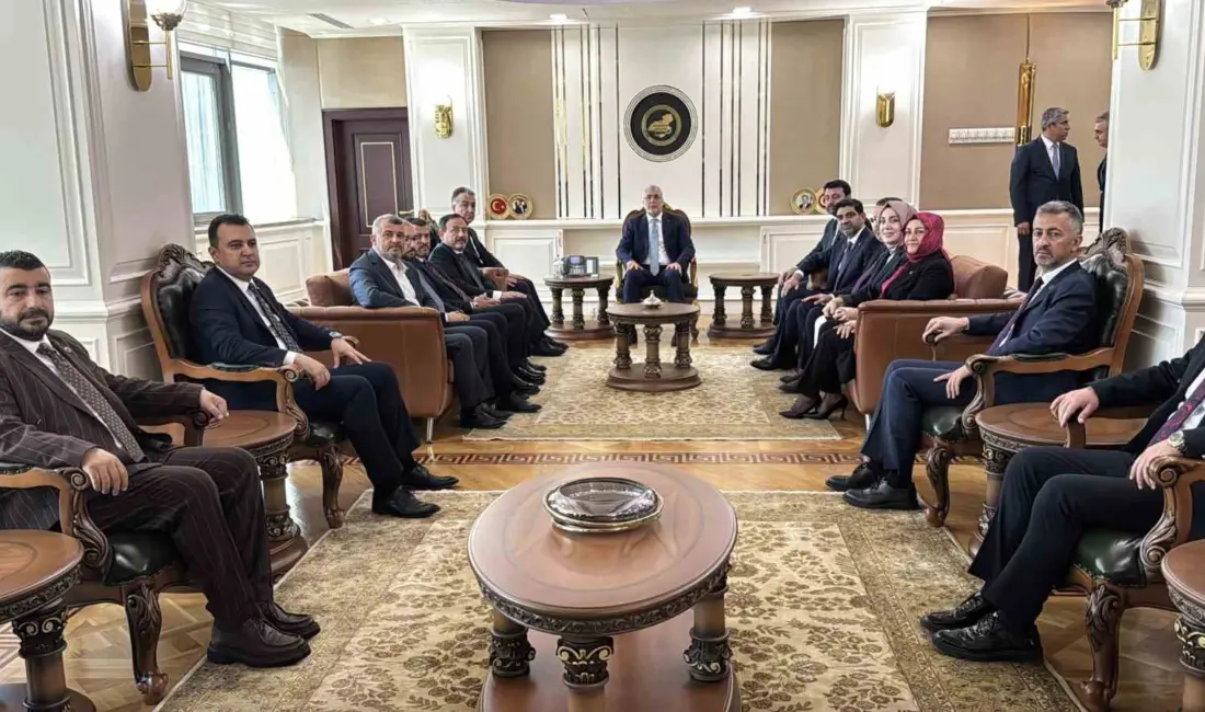 Çalışma ve Sosyal Güvenlik Bakanı Prof. Dr. Vedat Işıkhan, bir