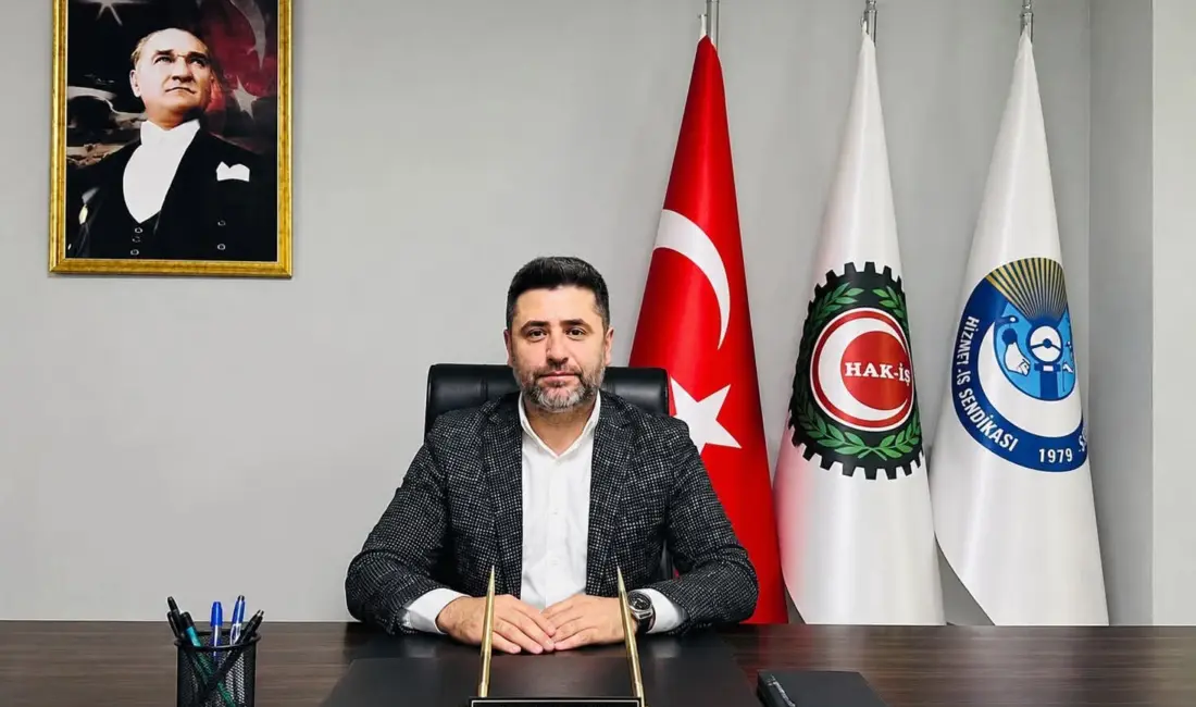 HİZMET-İŞ Sendikası/HAK-İŞ Ordu İl Başkanı İsmail Zerey, Ordu’nun Çamaş Belediyesi’nde