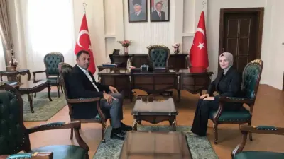 Kuluncak Belediye Başkanı Erhan Cengiz, ilçede göreve başlayan Kuluncak Kaymakamı
