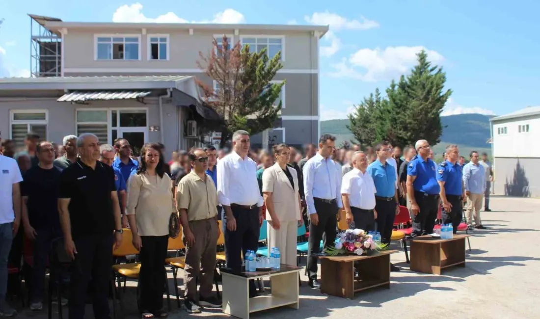 Gemlik Açık Ceza İnfaz Kurumunda, 15 Temmuz hain darbe girişiminin