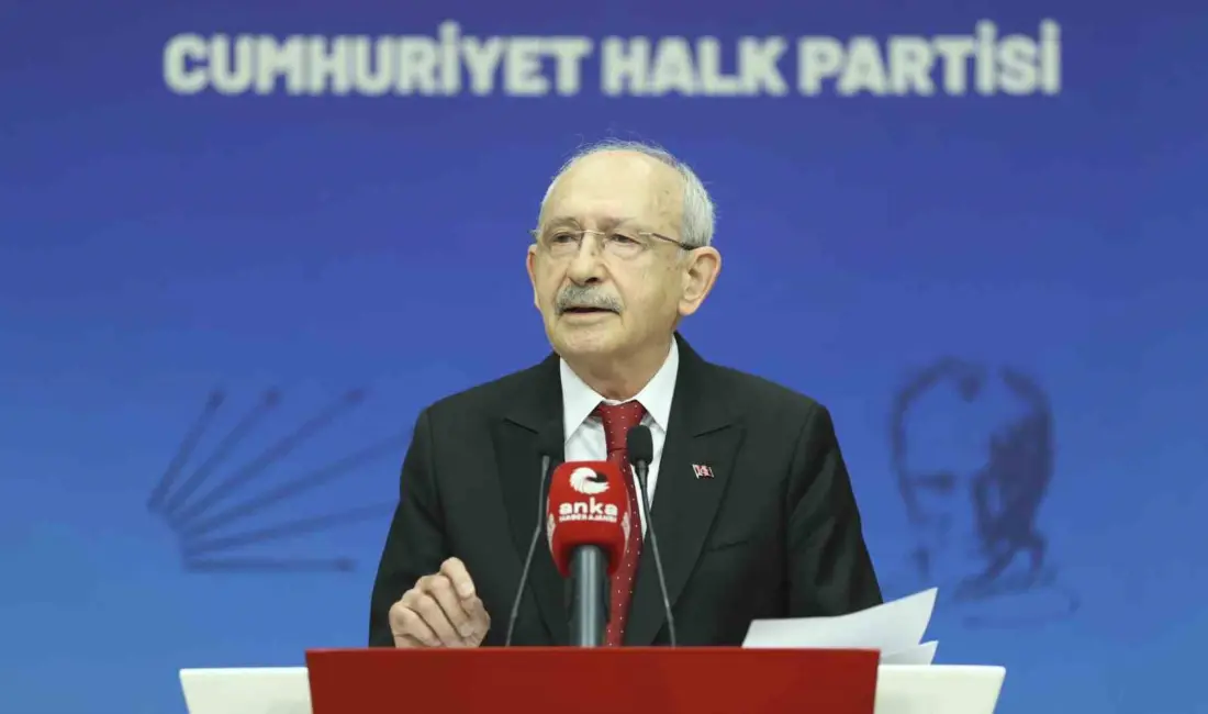 Cumhuriyet Halk Partisi (CHP) Genel Başkanı Kemal Kılıçdaroğlu, “Cumhuriyet Halk