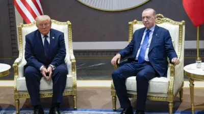 ABD Başkanı Donald Trump, NATO Liderler Zirvesi kapsamında Ankara’ya geldi.