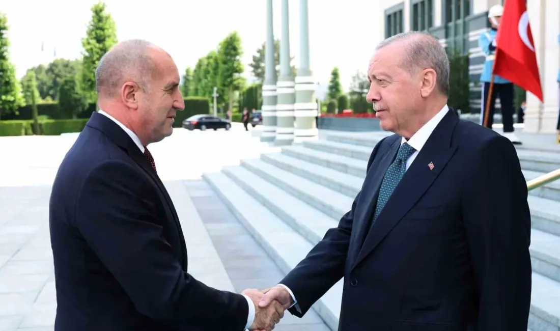 Cumhurbaşkanı Recep Tayyip Erdoğan, Bulgaristan Başbakanı Rumen Radev’i kabul etti.
