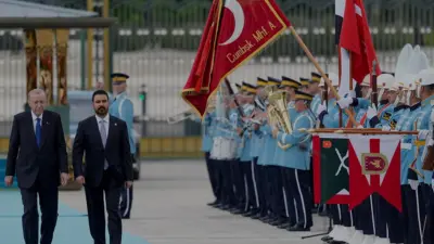 Cumhurbaşkanı Recep Tayyip Erdoğan, Ankara'ya resmî ziyarette bulunan Irak Başbakanı
