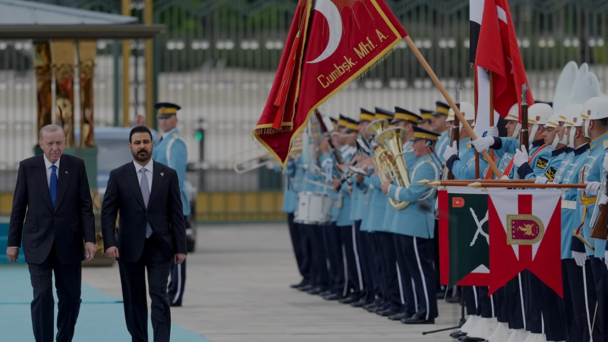 Cumhurbaşkanı Recep Tayyip Erdoğan, Ankara'ya resmî ziyarette bulunan Irak Başbakanı