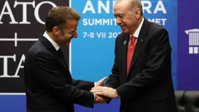 Cumhurbaşkanı Recep Tayyip Erdoğan, Fransa Cumhurbaşkanı Emmanuel Macron ile görüştü.