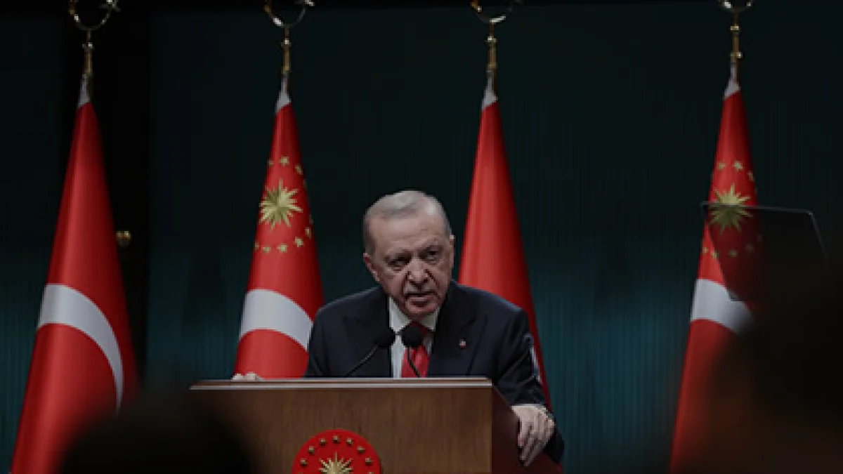 Cumhurbaşkanı Erdoğan, küresel krizlere ve bölgesel çatışmalara rağmen Türkiye ekonomisinin