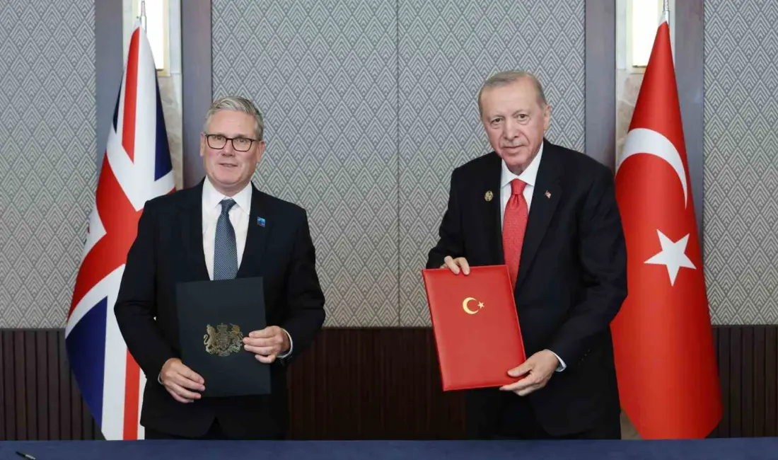 Cumhurbaşkanı Erdoğan ve İngiltere Başbakanı Starmer arasındaki görüşmede, Türkiye ile