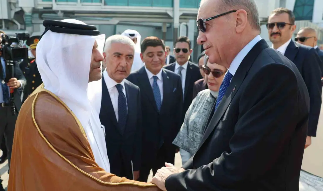 Cumhurbaşkanı Recep Tayyip Erdoğan, eski Katar Emiri Şeyh Hamad bin