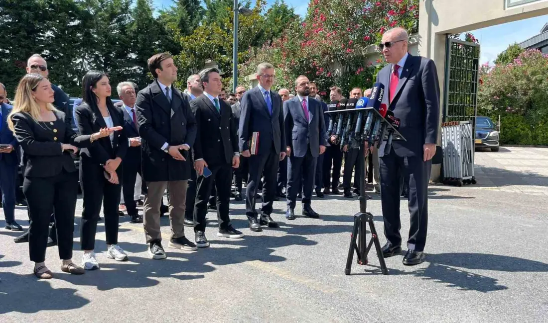 Cumhurbaşkanı Recep Tayyip Erdoğan, Ayasofya-i Kebir Camii’nin yeniden ibadete açılışının