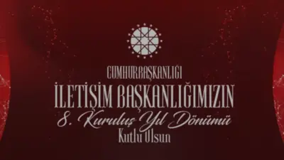 Cumhurbaşkanlığı İletişim Başkanı Burhanettin Duran, kurumun 8. kuruluş yıl dönümü