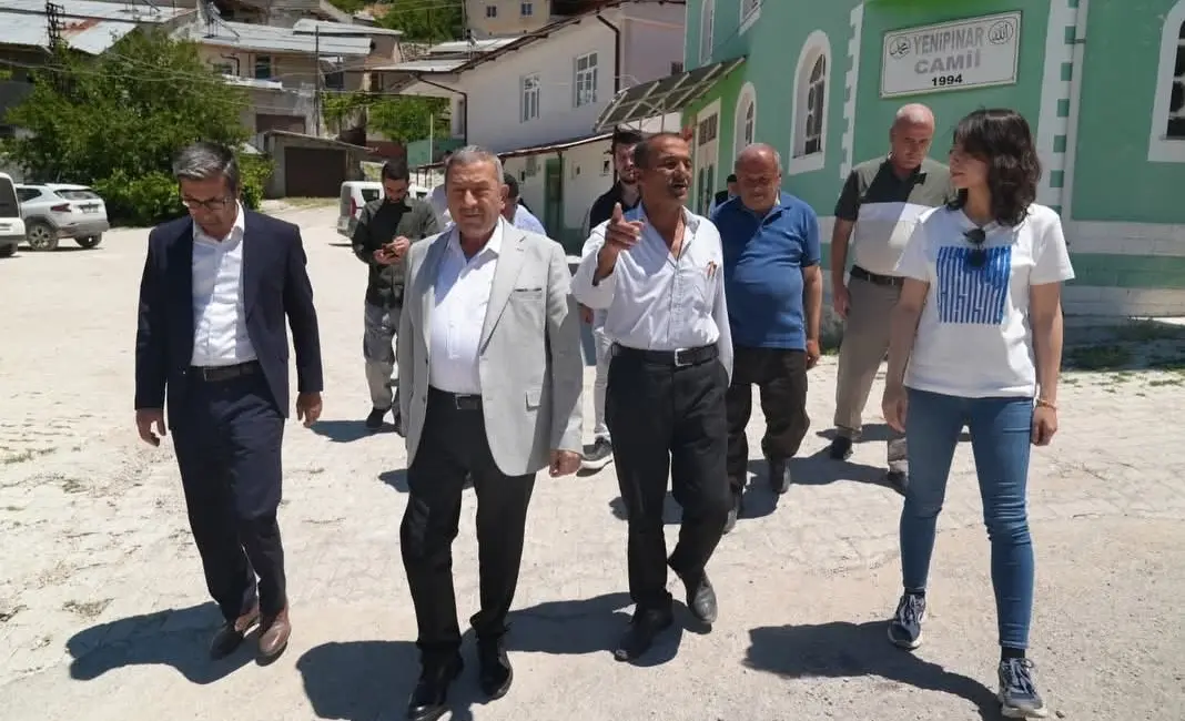 Malatya’nın Darende ilçesinde Yenipınar ile Çınar mahalleleri arasında yapılacak menfez