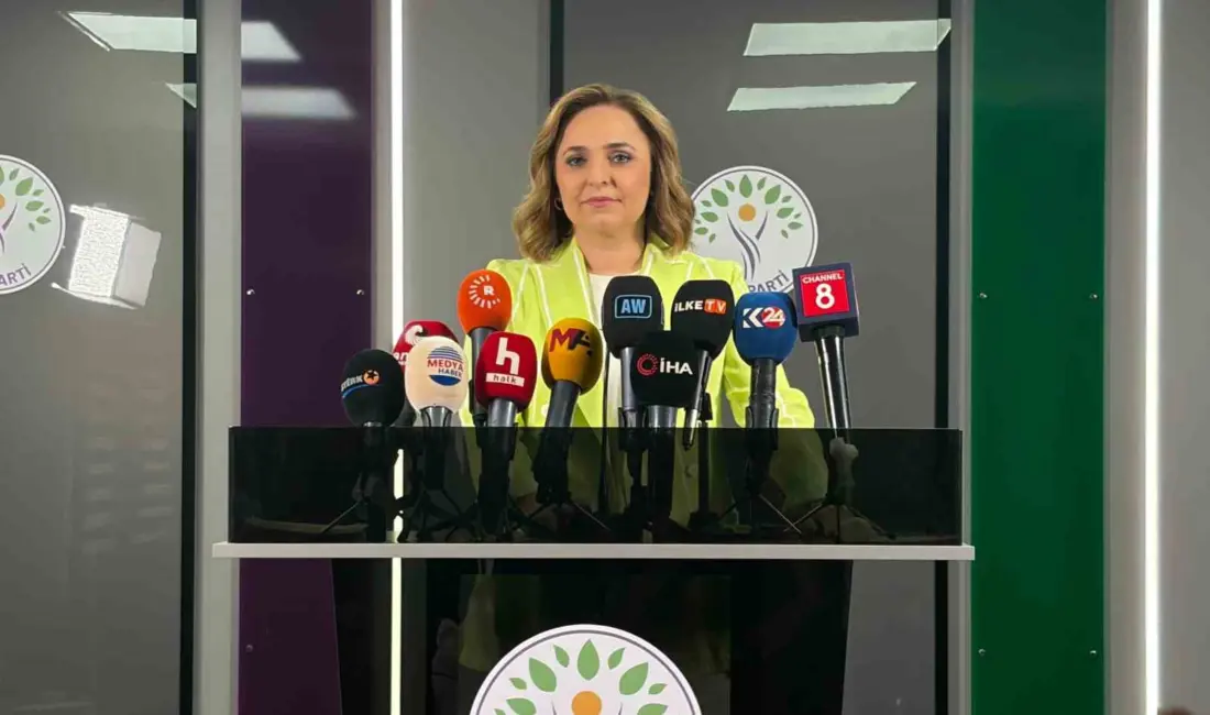 Halkların Eşitlik ve Demokrasi Partisi (DEM Parti) Sözcüsü Ayşegül Doğan,