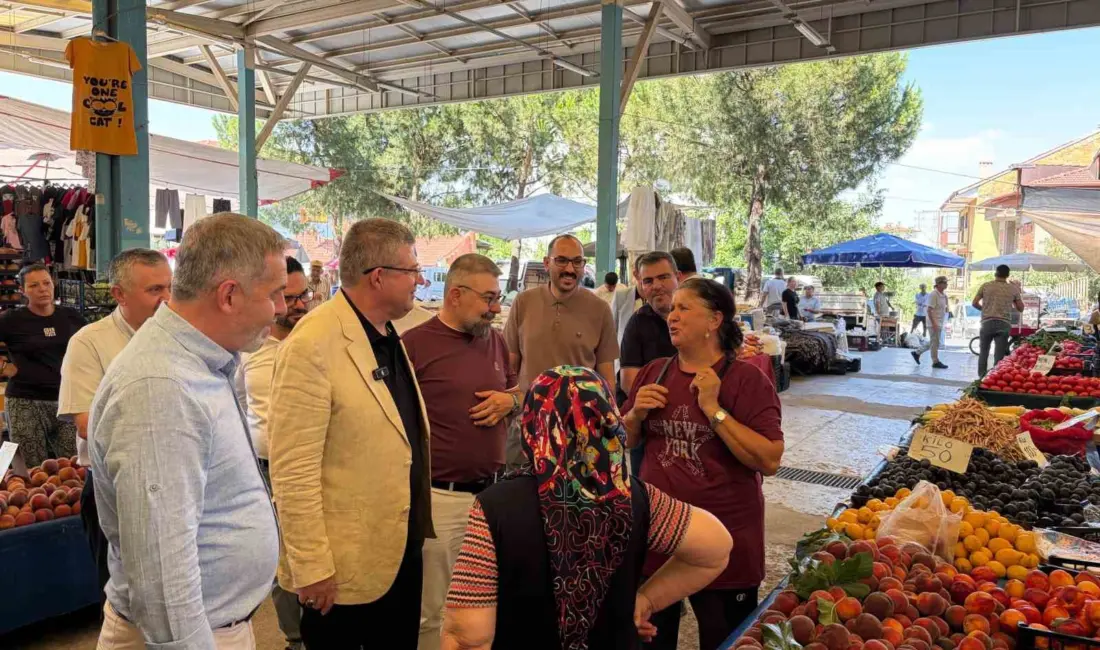 AK Parti Denizli teşkilatı, saha çalışmalarına ara vermeden devam ediyor.