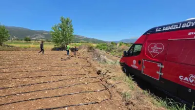Denizli Büyükşehir Belediyesi mobil ikram filosu termometrelerin 40 dereceye dayandığı