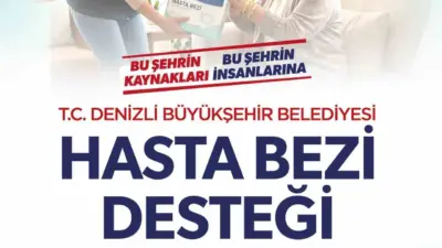 Denizli Büyükşehir Belediyesinin uzun süreli hastalık ve engelli bakımı üstlenen
