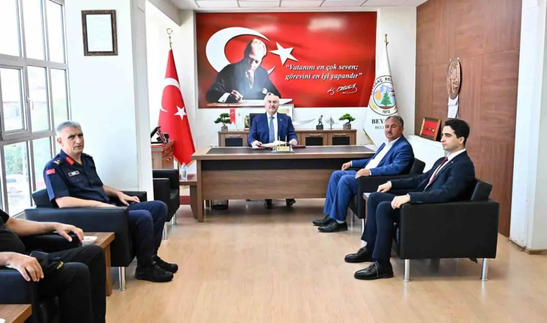 Denizli Valisi Yavuz Selim Köşger, Beyağaç ziyaret kapsamında ilçede yürütülen