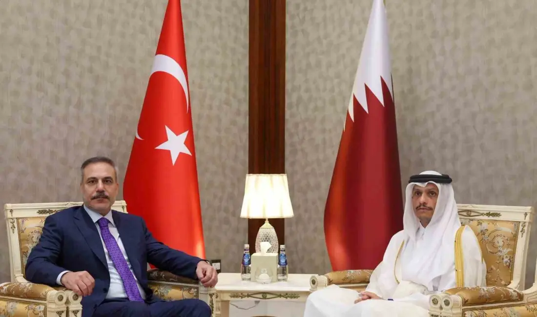 Dışişleri Bakanı Hakan Fidan, Doha’ya gerçekleştirdiği resmi ziyaret kapsamında Katar