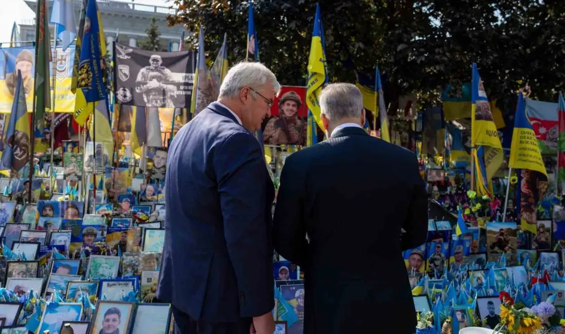 Dışişleri Bakanı Hakan Fidan, Ukrayna’nın başkenti Kiev’de savaşta hayatını kaybeden