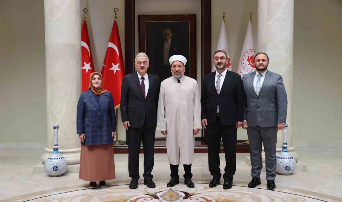 Diyanet İşleri Başkanı Prof. Dr. Safi Arpaguş, Bursa Valiliği’ni ziyaret