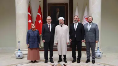 Diyanet İşleri Başkanı Prof. Dr. Safi Arpaguş, Bursa Valiliği’ni ziyaret