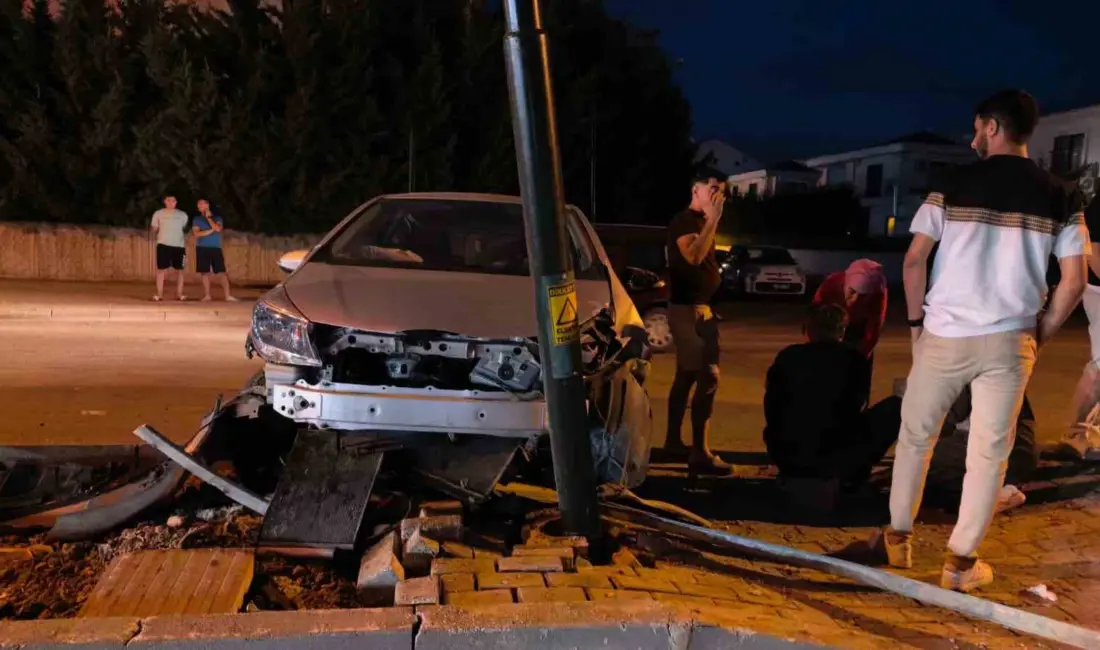 Bursa’nın İnegöl ilçesinde meydana gelen kazada yaranan gence ilk müdahaleyi