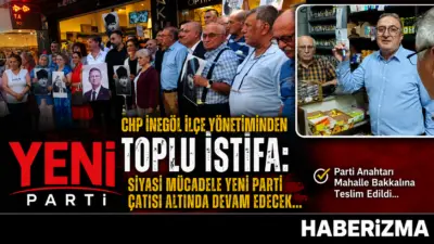 Cumhuriyet Halk Partisi İnegöl İlçe Yönetim Kurulu üyeleri, tüm Türkiye’deki
