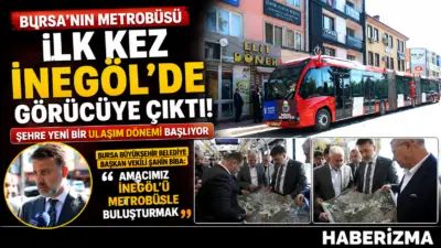Bursa Büyükşehir Belediyesi ve İnegöl Belediyesi öncülüğünde alternatif toplu ulaşım