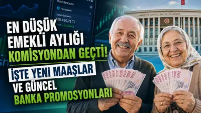 TBMM Plan ve Bütçe Komisyonu, en düşük emekli aylığını 20