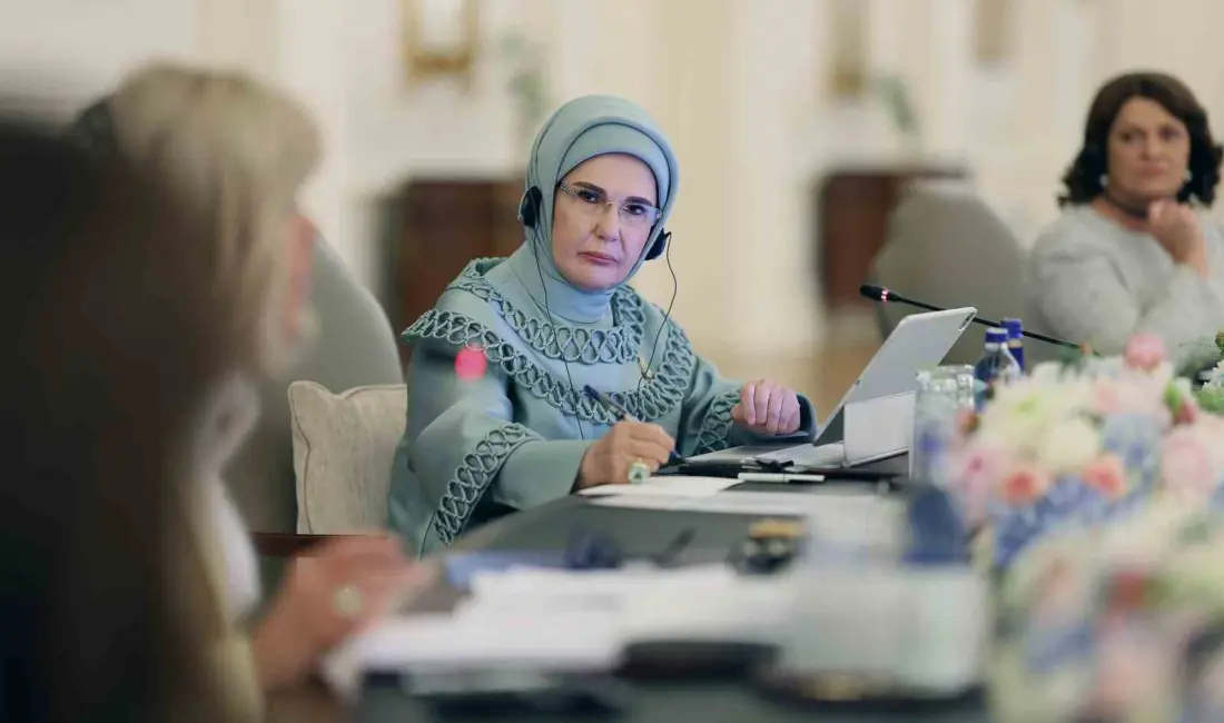 Emine Erdoğan’ın NATO marjında “Çocuklar, Teknoloji ve Güvenlik: Gelecek Nesli