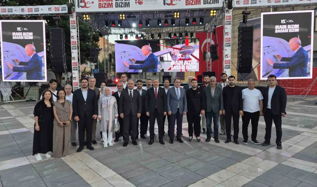 Eskişehir Valisi Erdinç Yılmaz, “Milli Birlik ve Demokrasi Bayramı bütün