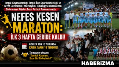 İnegöl’de futbol rüzgarları estiren Geleneksel Köyler Arası Futbol Turnuvası’nda ilk